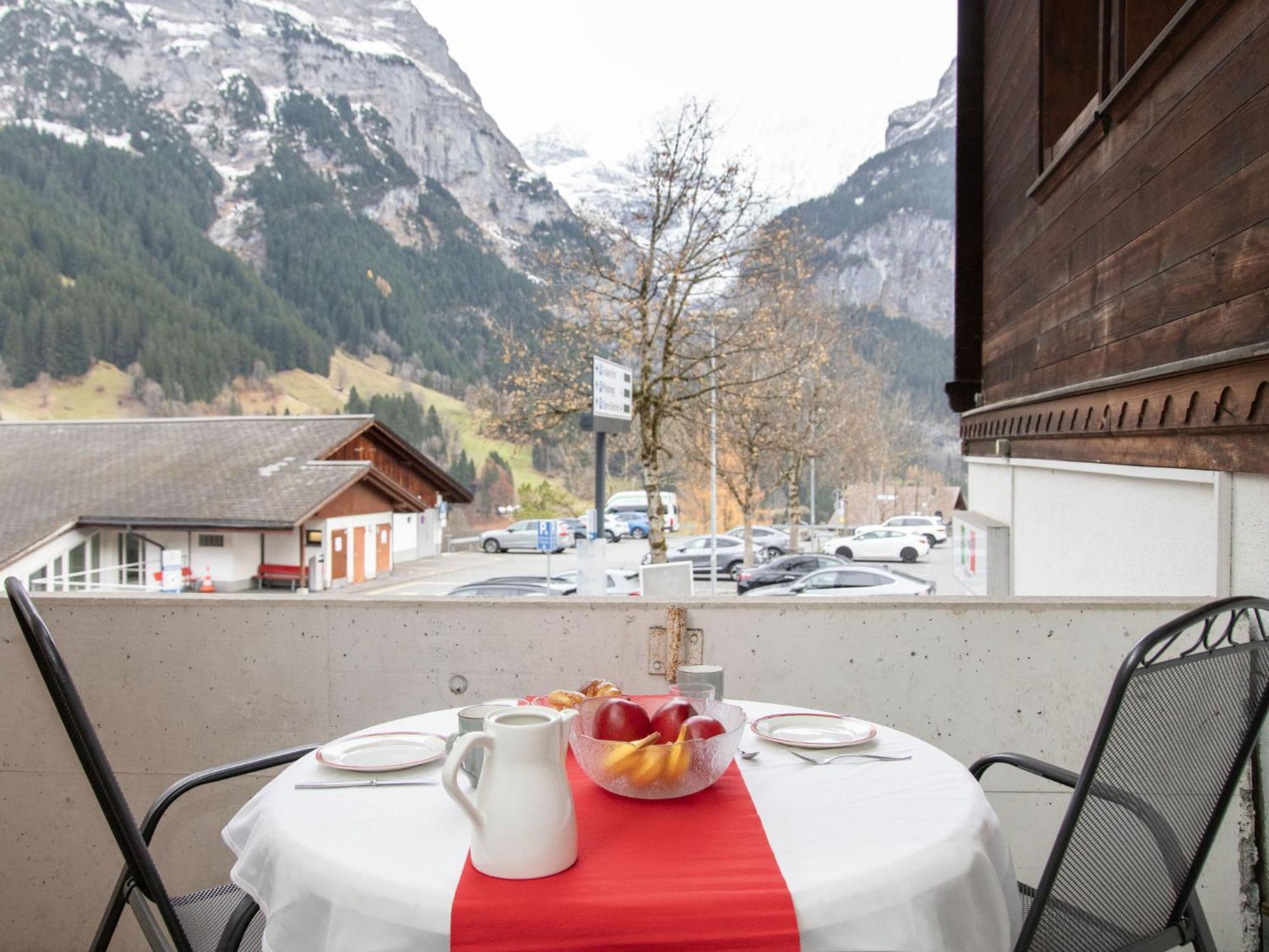 Apartment Chalet Abendrot Apartments-12 By Interhome Grindelwald Exterior photo